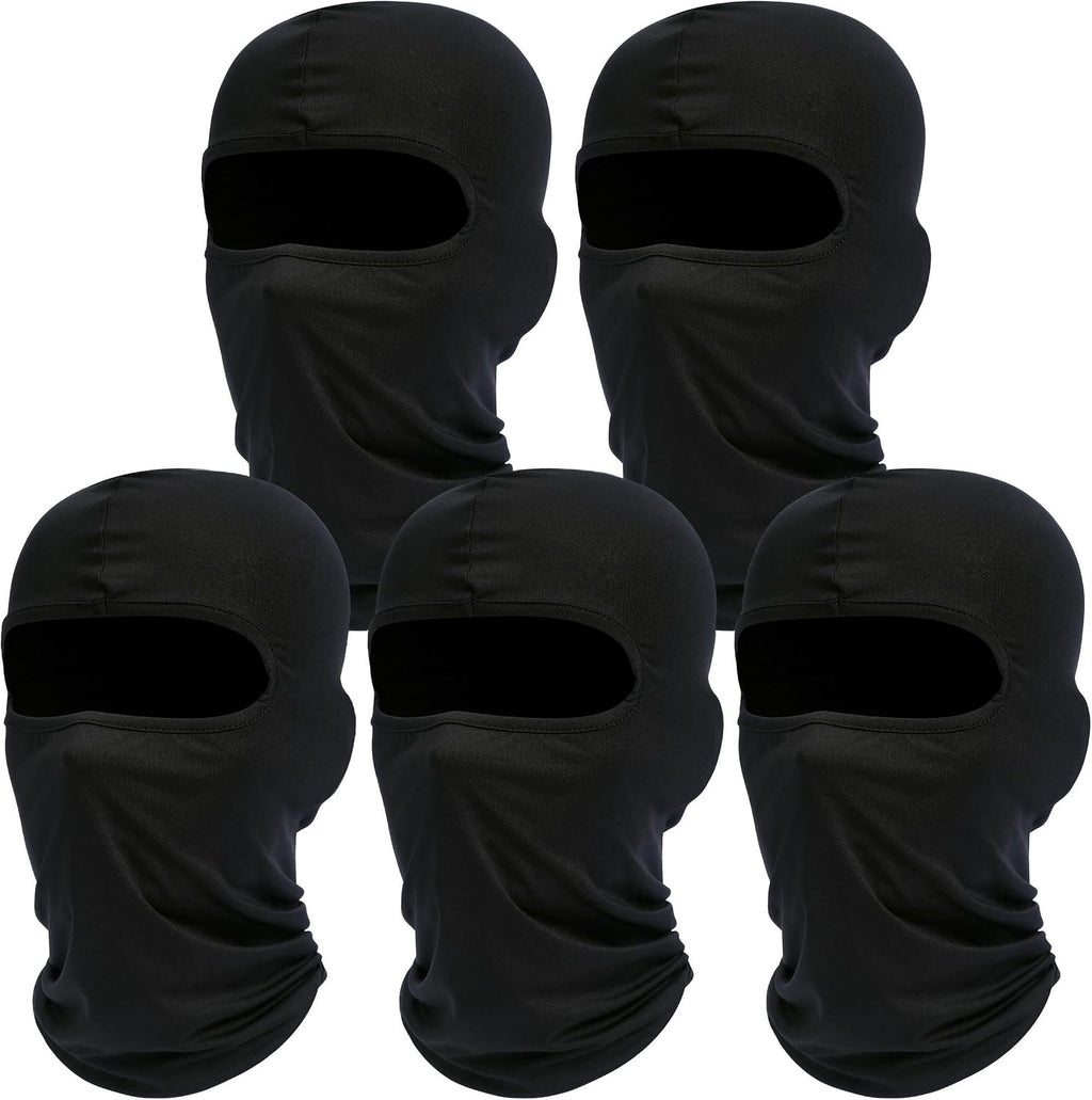 ROXUN Balaclava Ski Mask, 5 Pack Neck Gaiter Motorcycle Summer Cooling