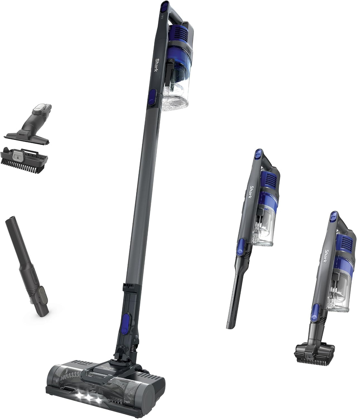 Shark Pet Cordless Stick Vacuum, 40-Min Runtime, Lightweight, Grey, IX141