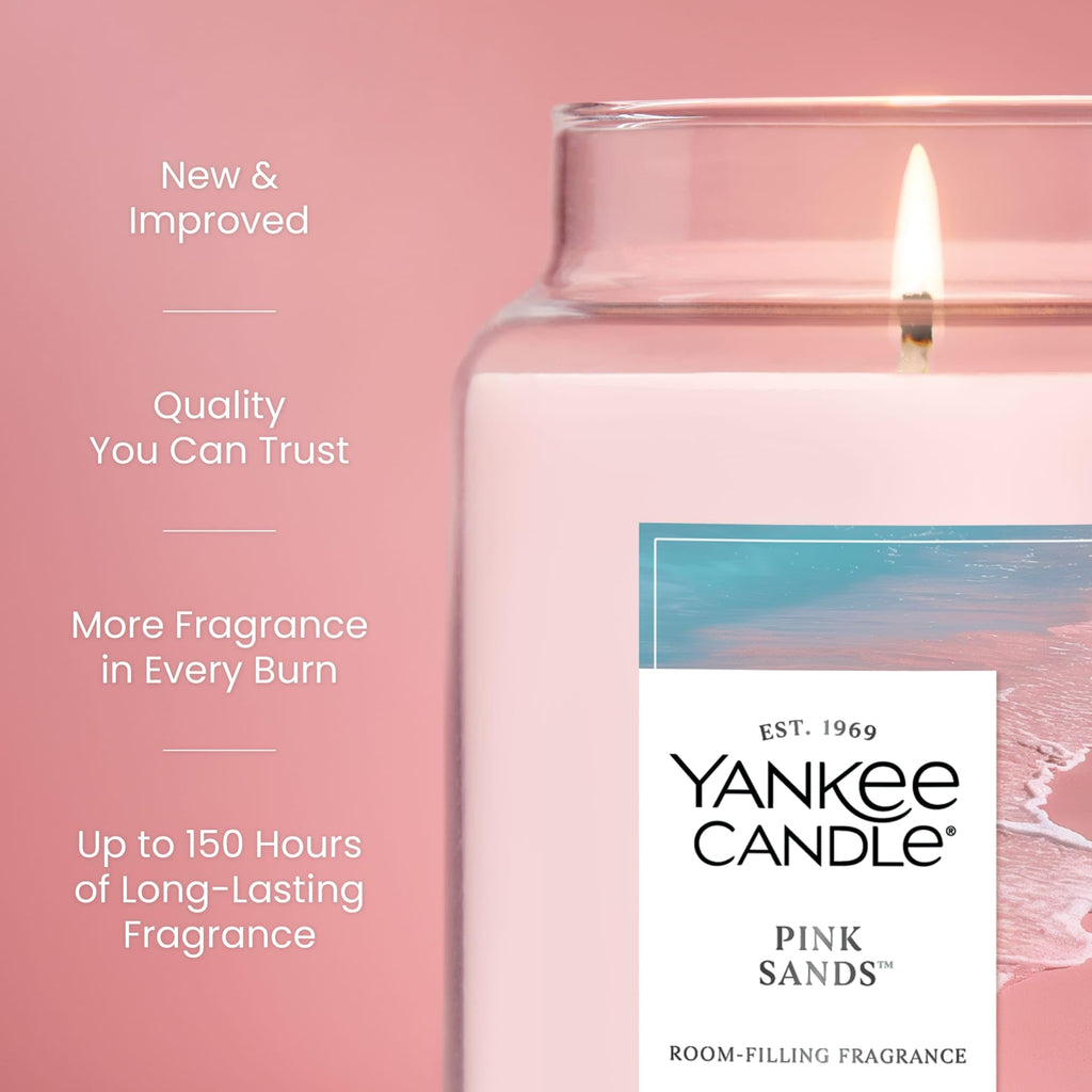 Yankee Candle Macintosh Scented Candle, 22oz Large Jar