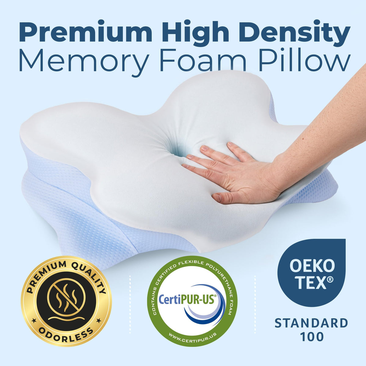 Derila Ergo Thermal Pillow Cover for Cervical Neck Pillow