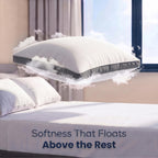 Utopia Bedding Gusset Bed Pillow, Hotel Pillows Queen Size Set of 2, White