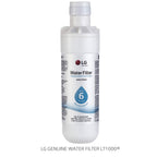 LG LT1000P - 6 Month / 200 Gallon Capacity Replacement Refrigerator Water Filter (NSF42, NSF53, and NSF401) ADQ74793501, ADQ75795105, AGF80300704, or AGF80300705 White