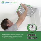 TRIGHTFILTERS 14x20x1 Air Filter 4 Pack, MERV 8 Filter Replacement