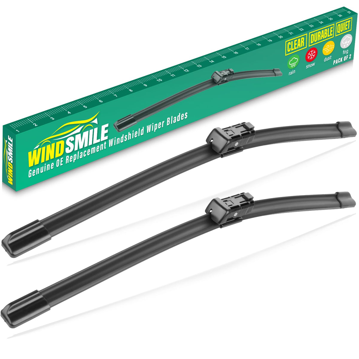 WINDSMILE Windshield Wiper Blade Replacement for Mazda CX30 CX-30 2020-2025