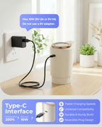 Water Jug Pump for 5 Gallon Bottle – Portable Electric USB-C Charging Dispenser, Dual Powerful Motors, Fast Flow, Fits 2-5 Gallon Jugs – Ideal for Home, Office, Camping, RV, Black