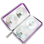 Siveit CD DVD Cases 96 Capacity Disc Storage Binder for Car(Black)