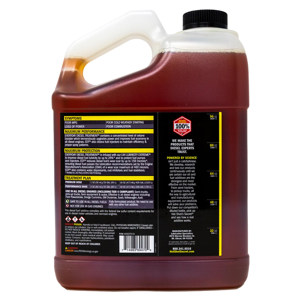 Hot Shot's Secret Everyday Diesel Treatment EDT, 16 oz