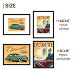 upsimples 8x10 Picture Frames, Gallery Wall Frames Set of 5, Black