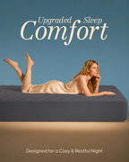Twin Mattress Pad, Quilted Mattress Protector Topper fits 16" Deep Pocket