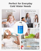 Waterdrop WD-F45 Water Filter, Replacement for Samsung® DA97-17376B, 3 Pack