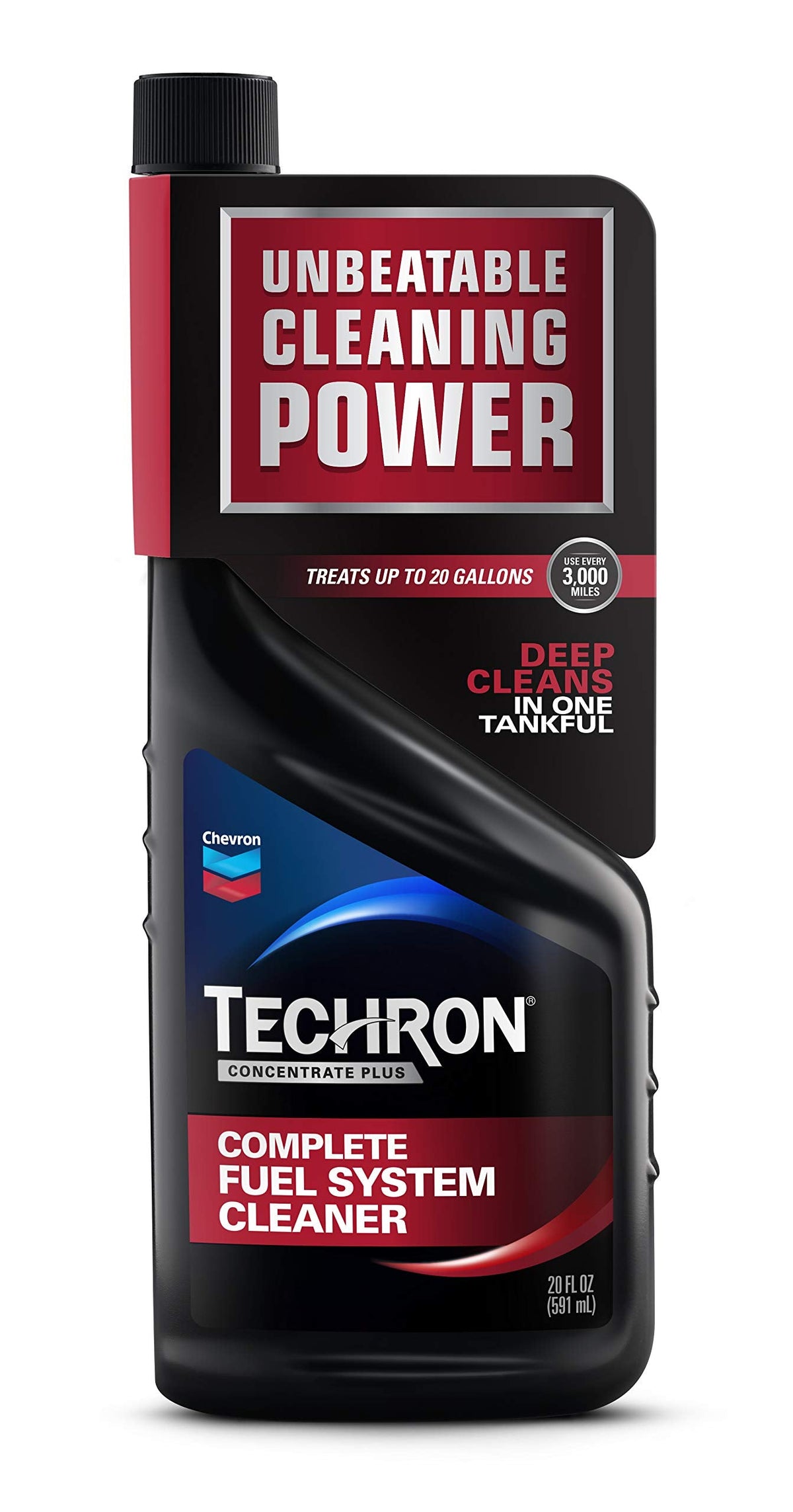 Chevron 67740-CASE Techron Concentrate Plus Fuel System Cleaner - 12 oz. (Pack of 6)