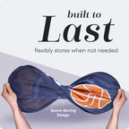 Handy Laundry Collapsible Mesh Pop-Up Hamper with Side Pocket