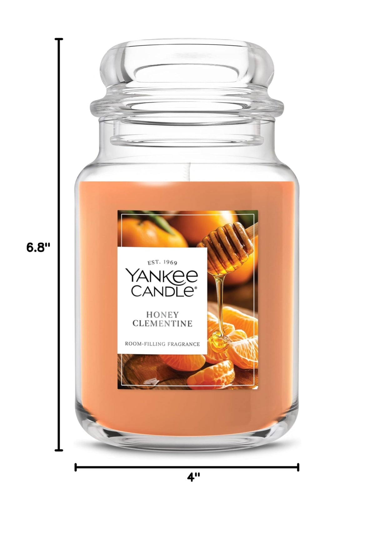 Yankee Candle Macintosh Scented Candle, 22oz Large Jar