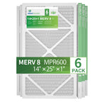 TRIGHTFILTERS 14x20x1 Air Filter 4 Pack, MERV 8 Filter Replacement