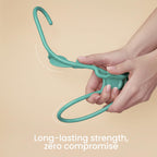Utopia Home Plastic Hangers 50 Pack – Space Saving Clothes Hanger White