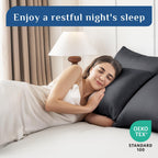 JOLLYVOGUE Firm King Size Pillows Set of 4, Cooling Supportive Bed Pillows with Oeko-Tex Certified Soft Down Alternative Fill, Luxury Hotel Quality for Back, Stomach and Side Sleepers