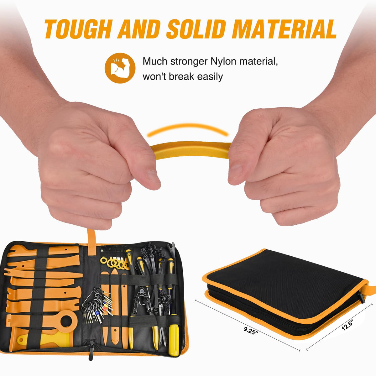 GOOACC 238Pcs Auto Trim Removal Tool and Push Pin Retainer Clip Set