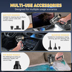 KMM Handheld Car Vacuum Cleaner, Hand Held Vacuum Cleaner and Air Duster