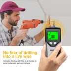 Stud Finder, Upgranded Wood and Metal Stud Detector, Live Wire Detection