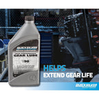 Quicksilver SAE 90 High Performance Gear Lube, 32 oz