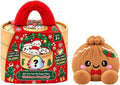 Plush Stuffed Dumpling Squishies, 3.94" Big Rainbow Squishes with Steamer