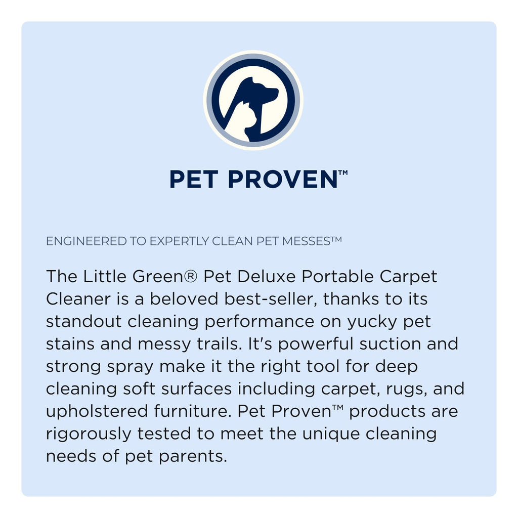 BISSELL Little Green Mini Portable Carpet Cleaner, 4075