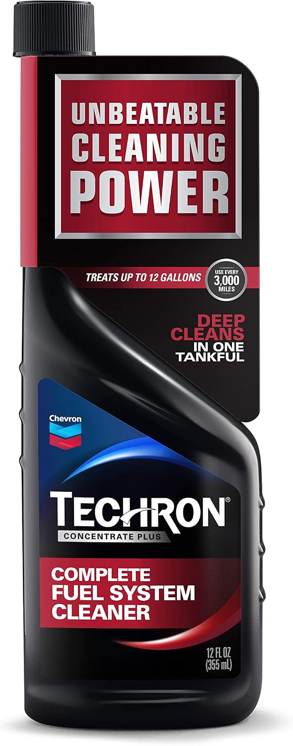 Chevron 67740-CASE Techron Concentrate Plus Fuel System Cleaner - 12 oz. (Pack of 6)