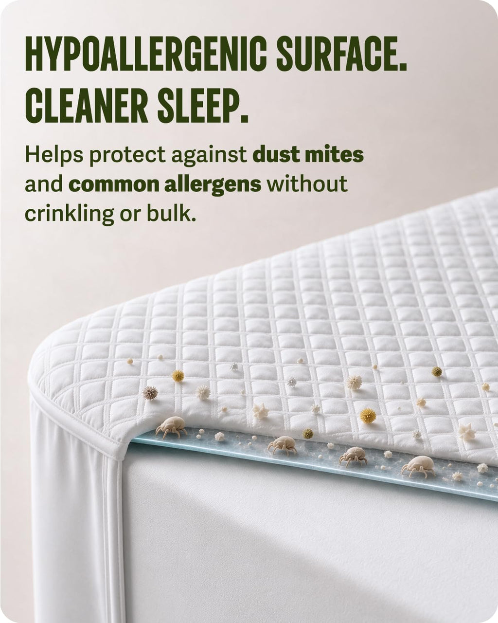SafeRest Waterproof Queen Size Mattress Protector