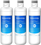 Waterdrop LT1000PC ADQ747935 MDJ64844601 Refrigerator Water Filter, 3 Pack