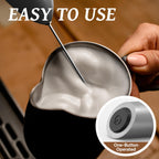 SIMPLETASTE Milk Frother Handheld Electric Foam Maker Battery Operated
