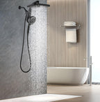 Rain Shower Head with Handheld Showerhead, Chrome 1.8GPM 460311