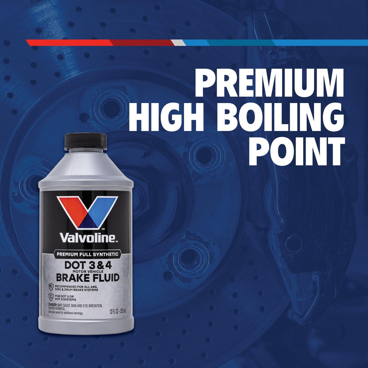 Valvoline DOT 3 & 4 Synthetic Brake Fluid, 32 oz