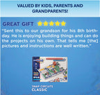 SNAP CIRCUITS Classic SC-300 STEM Electronics Kit, 300+ Projects, Ages 8+