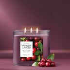 Yankee Candle Amber & Sandalwood Scented Candle, 14.5oz 3-Wick