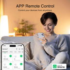 GHome Smart Plug, WiFi Smart Plugs that Work with Alexa and Google Home