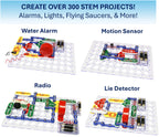 SNAP CIRCUITS Classic SC-300 STEM Electronics Kit, 300+ Projects, Ages 8+
