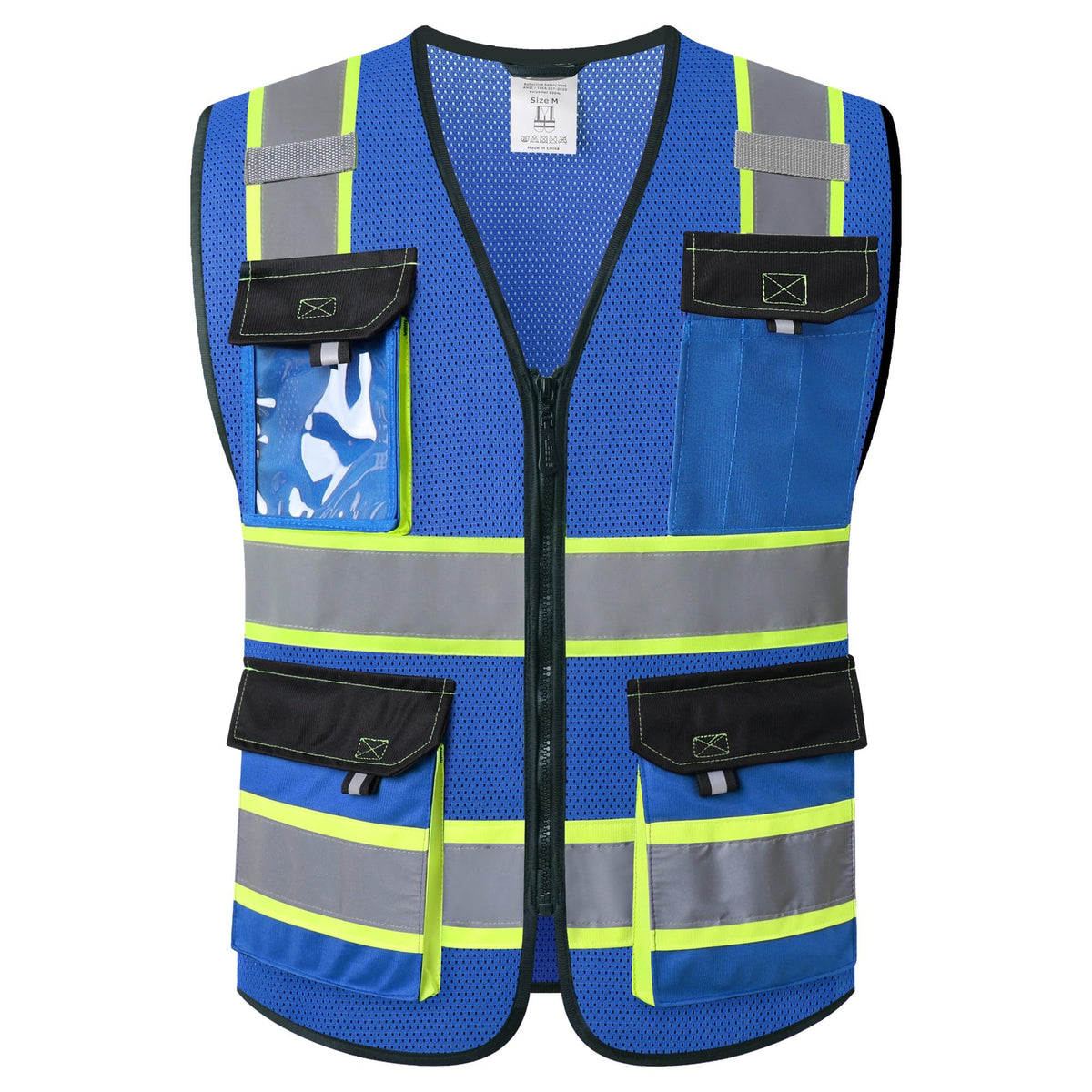 JKSafety Safety Vest for Men Women Hi Vis Reflective Vest JK220 PurpleB S
