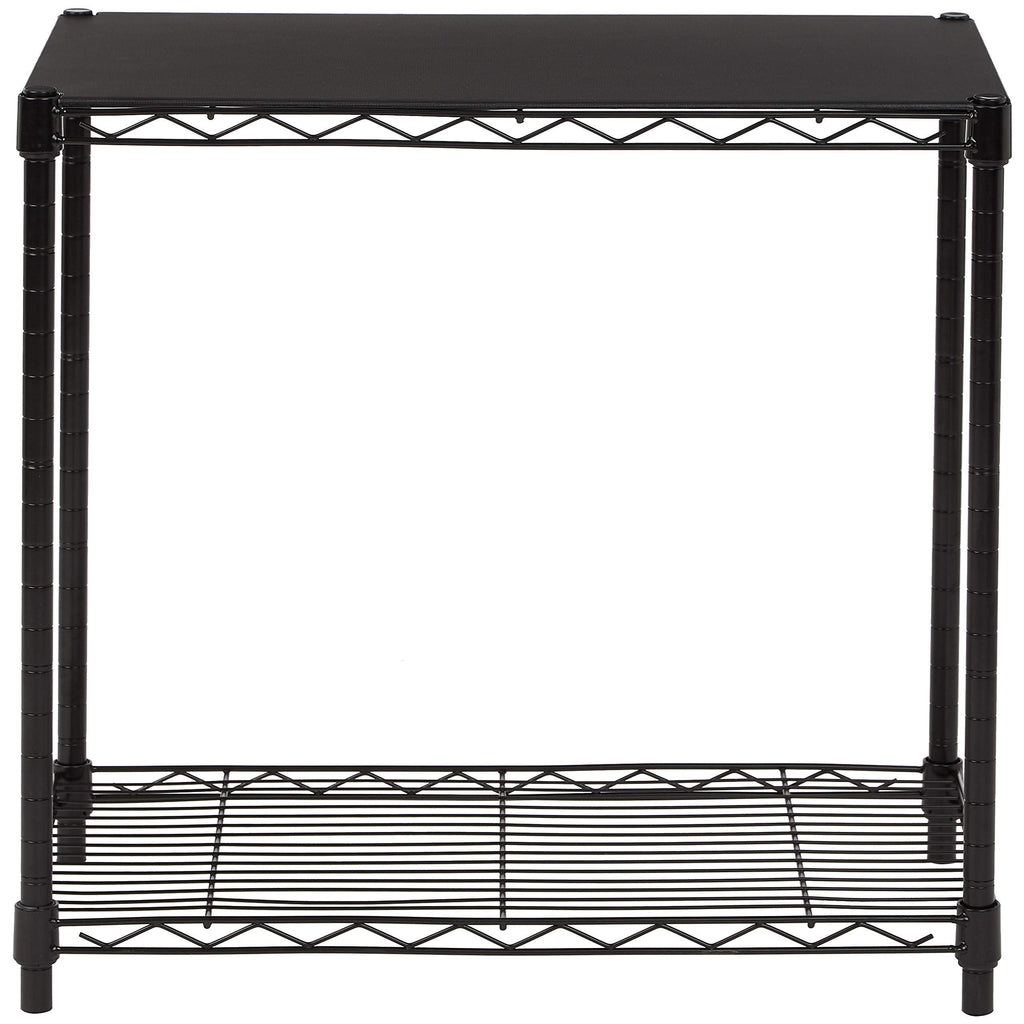 Amazon Basics 5-Shelf Tower Adjustable Storage Shelving Unit, Chrome, 16" x 16" x 54", 150 lbs Per Shelf