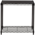 Amazon Basics 5-Shelf Tower Adjustable Storage Shelving Unit, Chrome, 16" x 16" x 54", 150 lbs Per Shelf