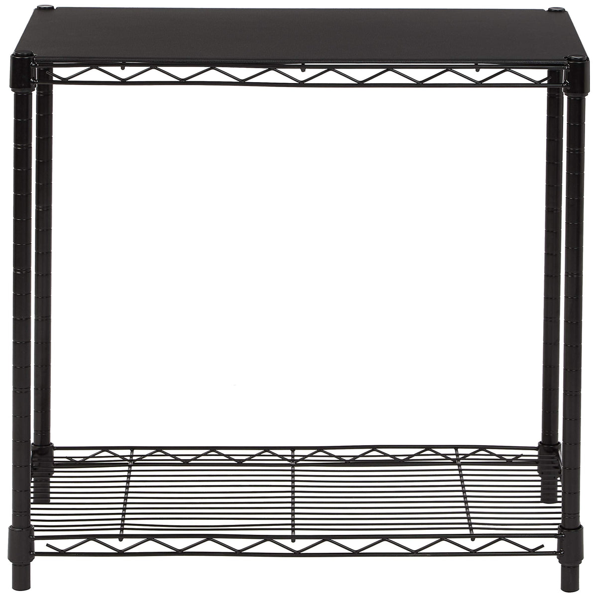 Amazon Basics 5-Shelf Tower Adjustable Storage Shelving Unit, Chrome, 16" x 16" x 54", 150 lbs Per Shelf