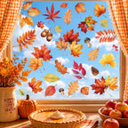Christmas Window Clings for Glass Windows, Stickers for Window Decorations