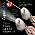 AquaCare 8-mode High Pressure Handheld Shower Head with 2-mode Power Wash