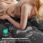 BEDLORE Twin Mattress Topper, Thick Soft Pillow Top Bed Topper