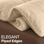 Utopia Bedding Queen Comforter, Duvet Insert, White, 88 x 88 Inches