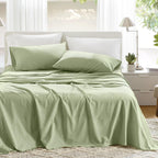 Comfort Spaces 100% Cotton Percale Sheets Twin XL Size 3 Pc, Diamond Sliver