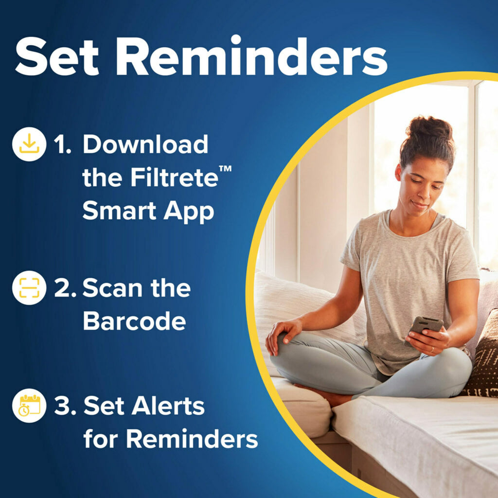 Filtrete 20x25x4 Air Filter, MERV 12, MPR 1550, 2 HVAC Filters