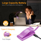 Gritin 9 LED Rechargeable Book Light for Reading in Bed