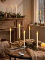 GenSwin 10.8" Flameless Floating Candles Wand Halloween Decorations