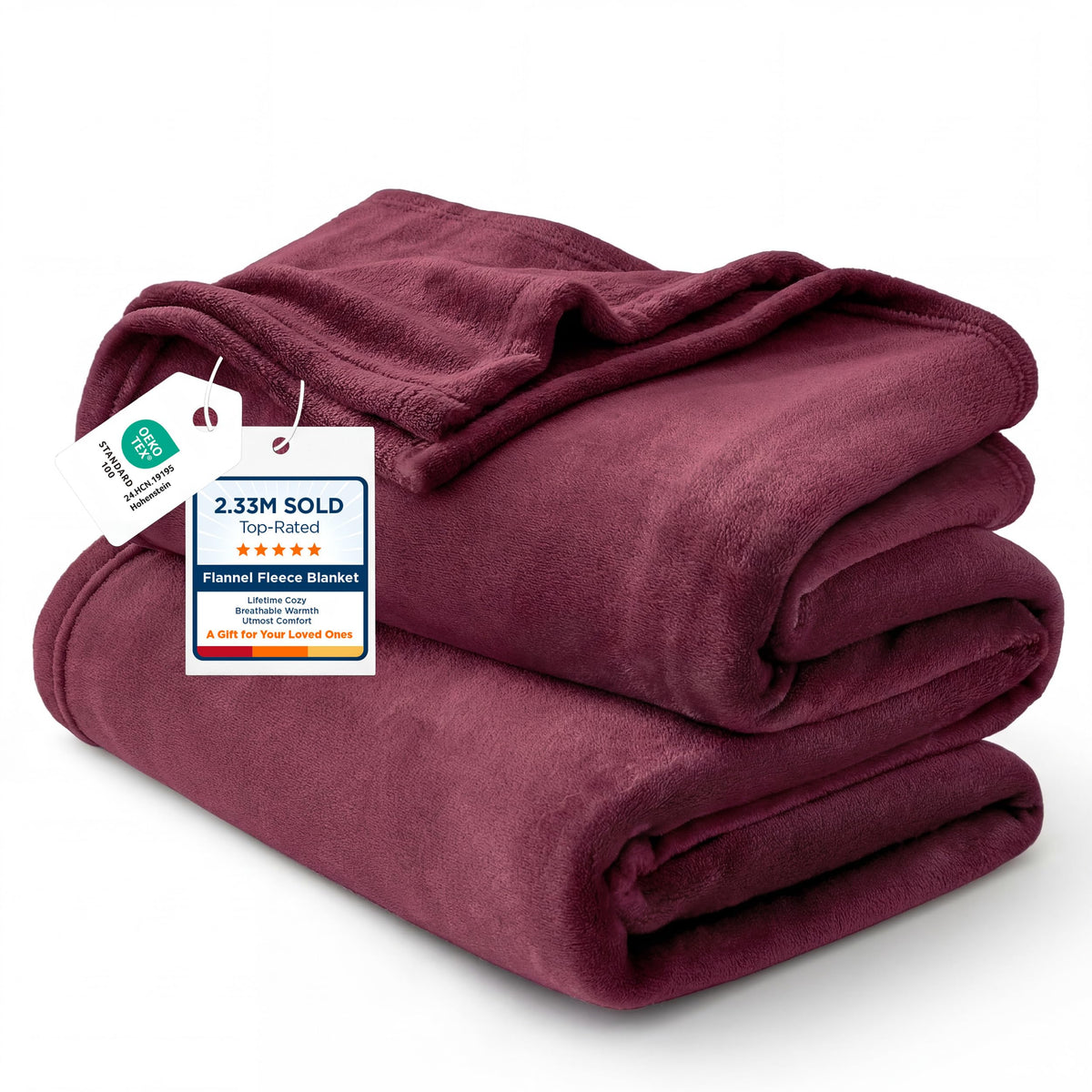 Bedsure GentleSoft Fleece Blanket Twin Size Camel - 300GSM Lightweight Plush Fuzzy Cozy Soft Warm Blanket for Bed, Sofa, Couch, Travel, Camping, 60x80 inches