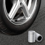 CKAuto Tire Valve Stem Caps, Aluminum Black, 4 pcs/Pack